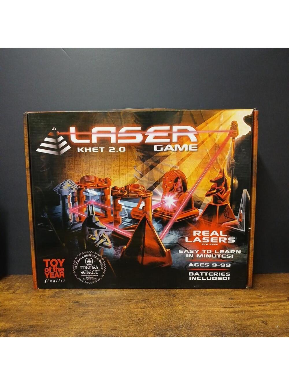 Laser Khet 2.0 Strategy Board Game- Mensa Select, Toy of the Year Finalist